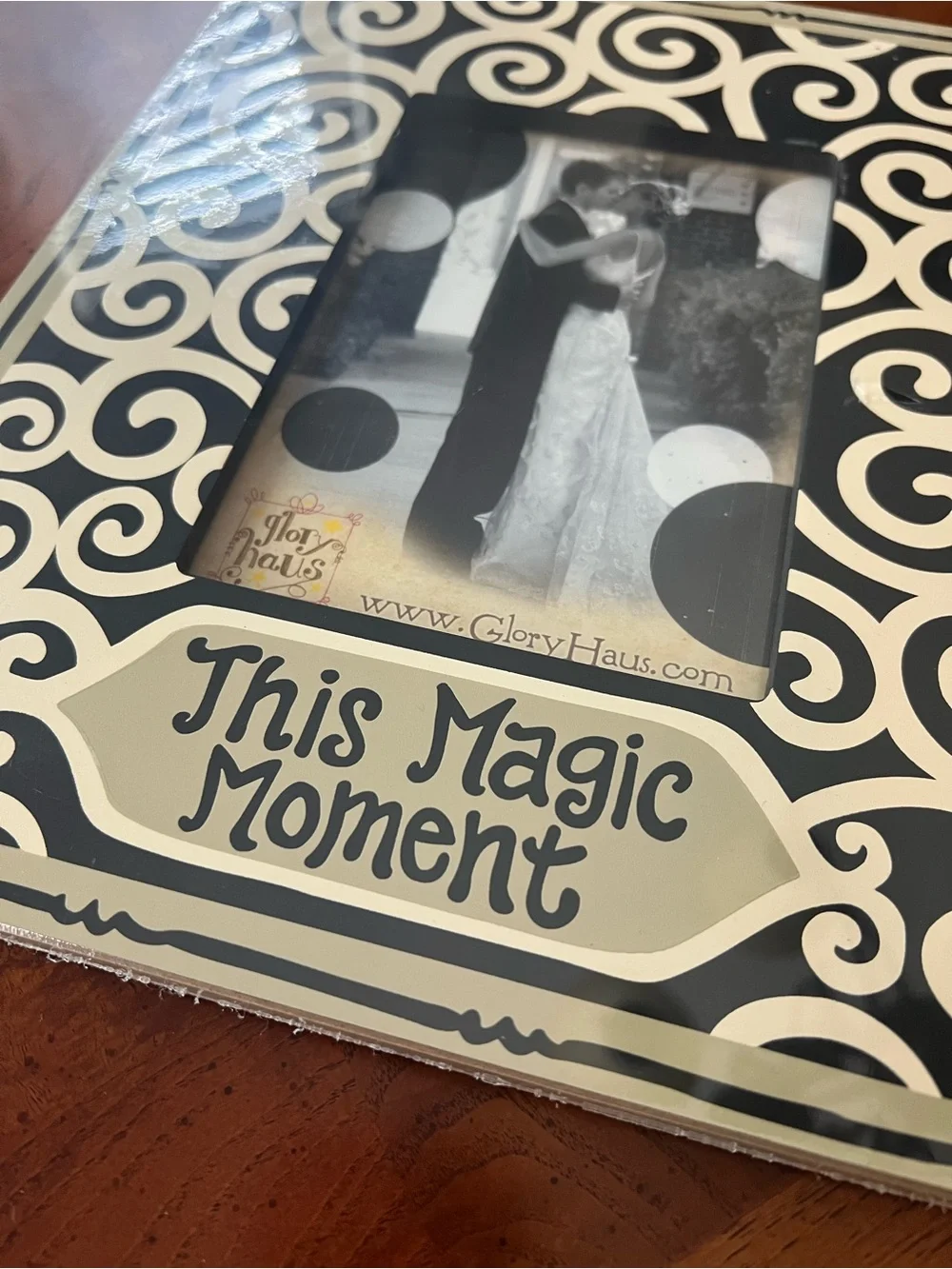 Glory Haus This Magic Moment 5x7 Wedding Photo Frame NIP